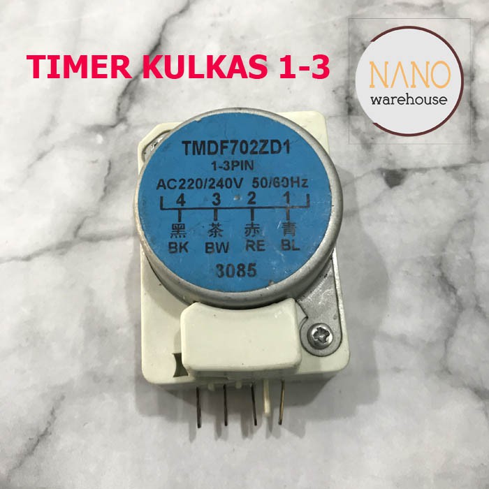 Timer Defrost Kulkas TMDF702ZD1 1-3