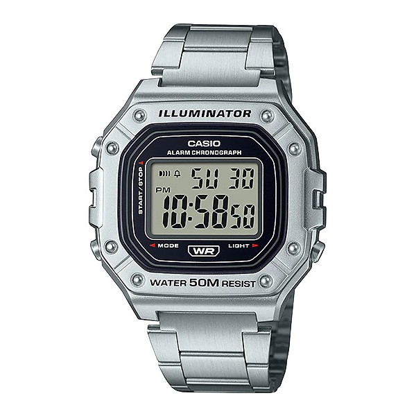 CASIO W-218HD-1A W 218HD 1A ORIGINAL GARANSI RESMI