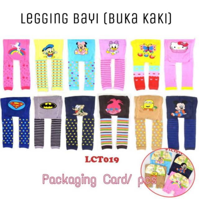 Legging Bayi Buka Kaki Legging Busha