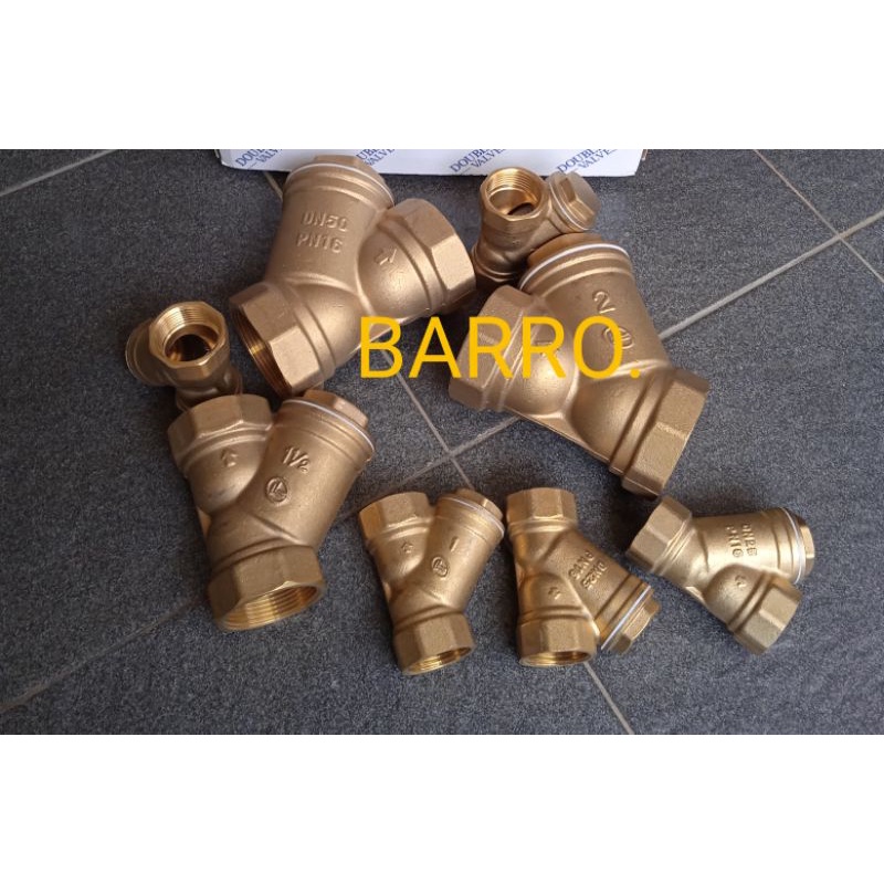 Y Strainer 1" Kuningan PN16