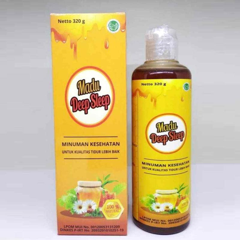 [BISA COD] Madu Deep Sleep Original Herbal Insomnia Obat Insomnia Susah Tidur Cair Ampuh Terlaris