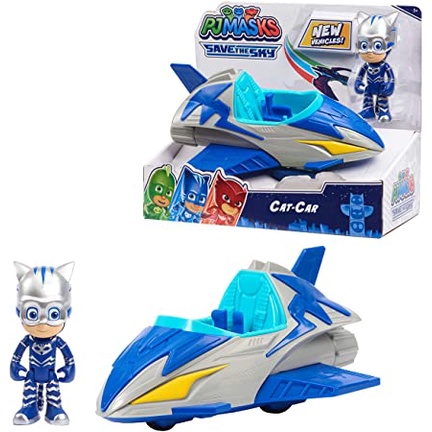 Figure PJ Masks Cat Car Save the Sky PJmasks Just Play Original