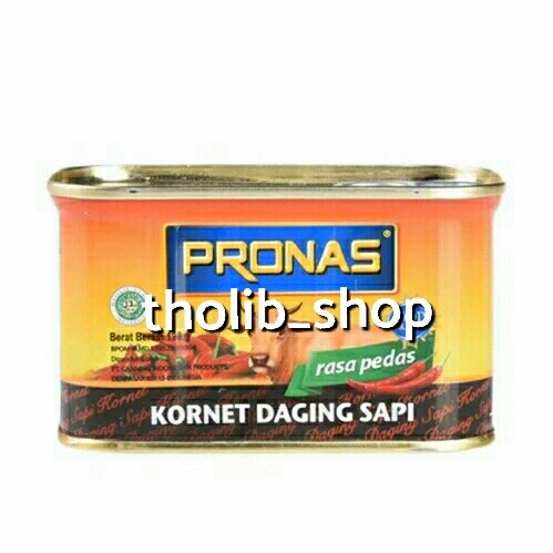 

Pronas corned beef chili - cornet beef pedas 198 gr