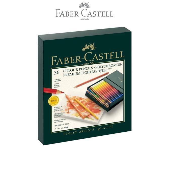 

PERALATAN MENGGAMBAR FABER-CASTELL POLYCHROMOS PENCIL 36 STUDIO BOX PERALATAN LUKIS