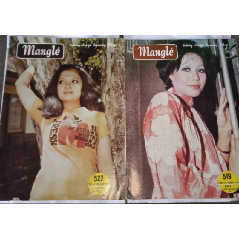 majalah mangle jadul 1976. 2 paket