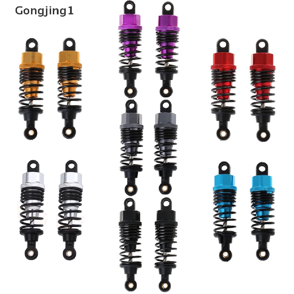 Gongjing1 2Pcs Mainan Mobil RC 02002 HSP 102004 Shock absorber Bahan alloy Untuk RC 1 / 10 drift Part Mobil