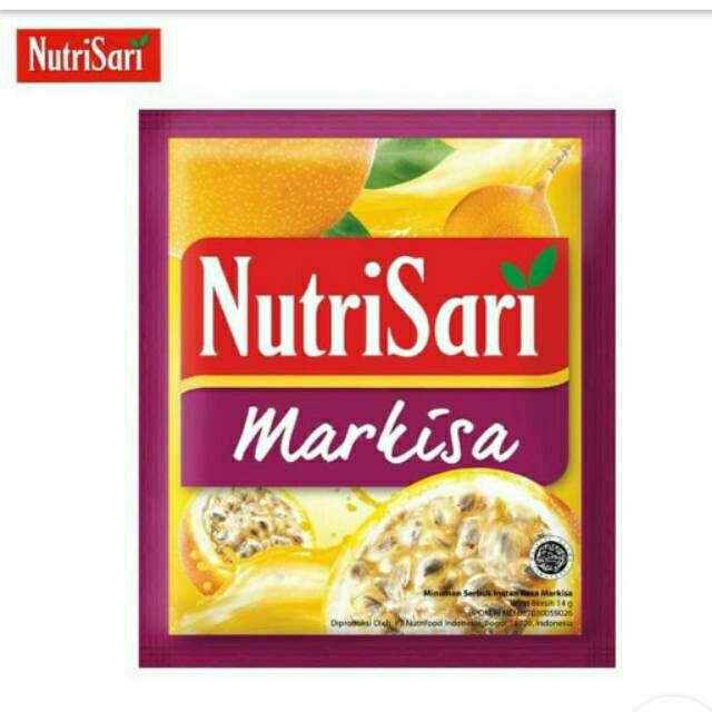 

NutriSari rencengan. Varian rasa