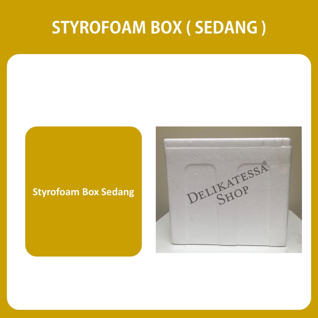 

STYROFOAM UKURAN SEDANG (KAPASITAS 7 KG)