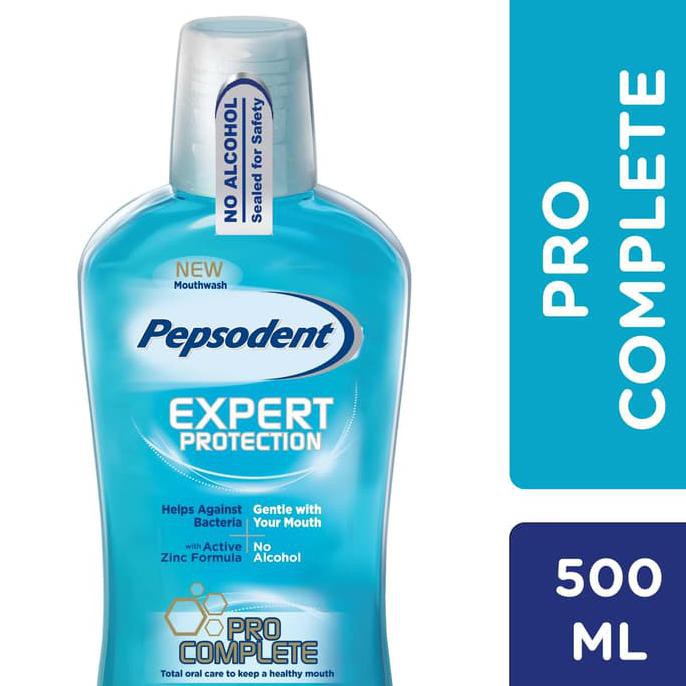 PEPSODENT MOUTHWASH PRO COMPLETE 500ML