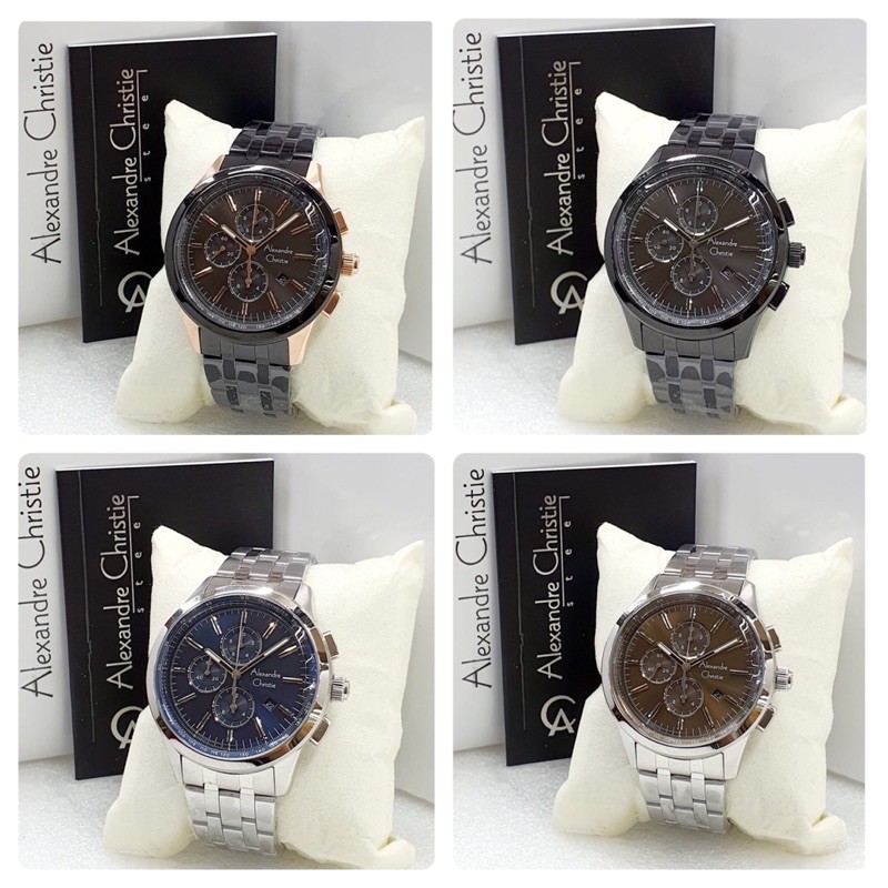 jam tangan pria alexandre christie AC6557MC / AC6558MC