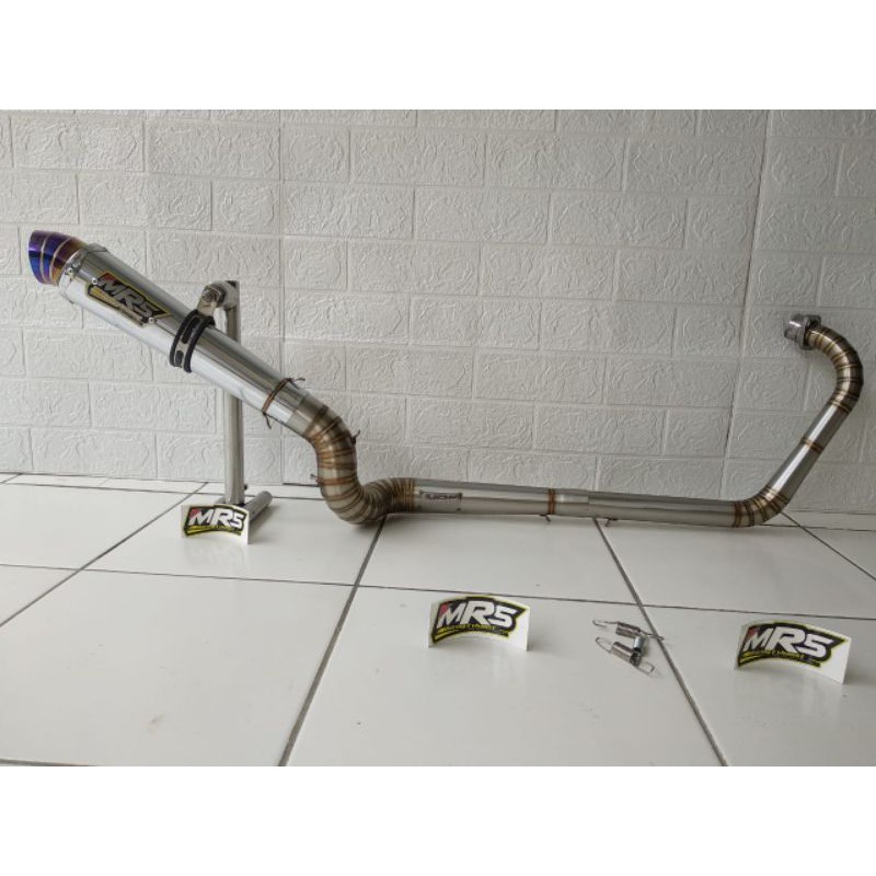 knalpot Vixion kanan kobra