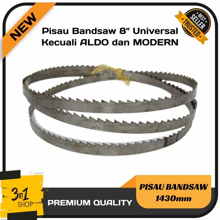 Mesin Bandsaw Pisau / Mata Bandsaw 8 Inch - 1430Mm - Tebal 0.6Mm - Lebar 10Mm