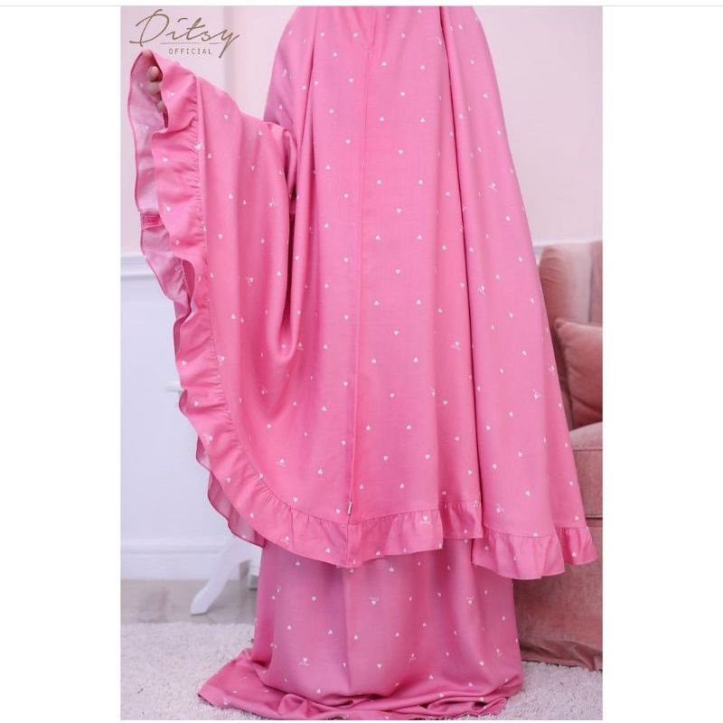 Ditsy Prayer Set Mukena Zaysaku