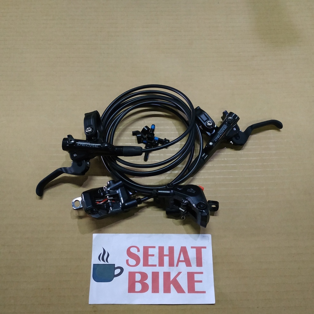 Brake Shimano Deore M6100 ORIGINAL Rem Sepeda Hydraulic Hidrolik