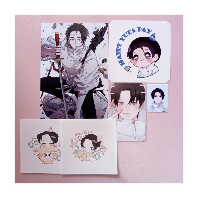 Postcard / Photocard / Coaster / Stiker / Id Photo Yuuta Okkotsu Jujutsu Kaisen