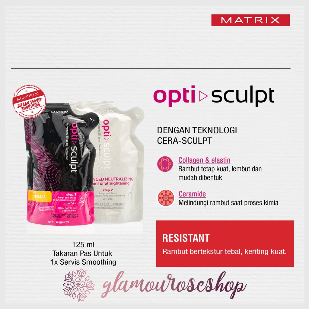 ❤️Glamouroseshop❤️ Matrix Mini Opti Sculpt Step 1 + Neutralizing 2 x 125 ml / Matrix Mini Optisculpt