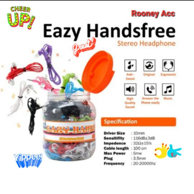 HF TOPLES+MIC JETE ISI 50PCS/HEADSET TOPLES MURAH 50 PCS/HANDSFREE JETE 50 PCS/EARPHONE GROSIR MURAH