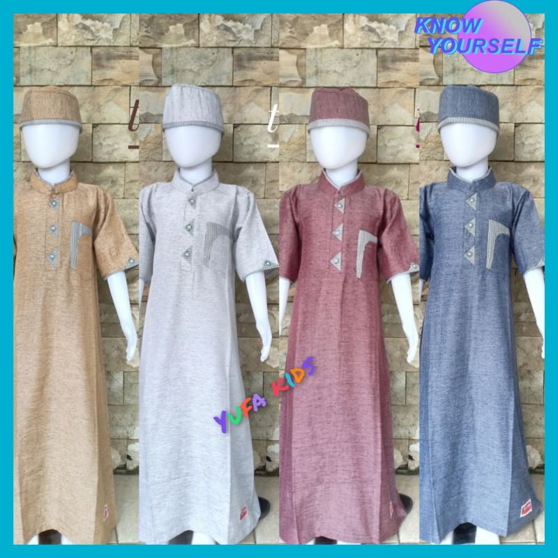 GAMIS  HABIBI ANAK / JUBAH ANAK LAKI LAKI