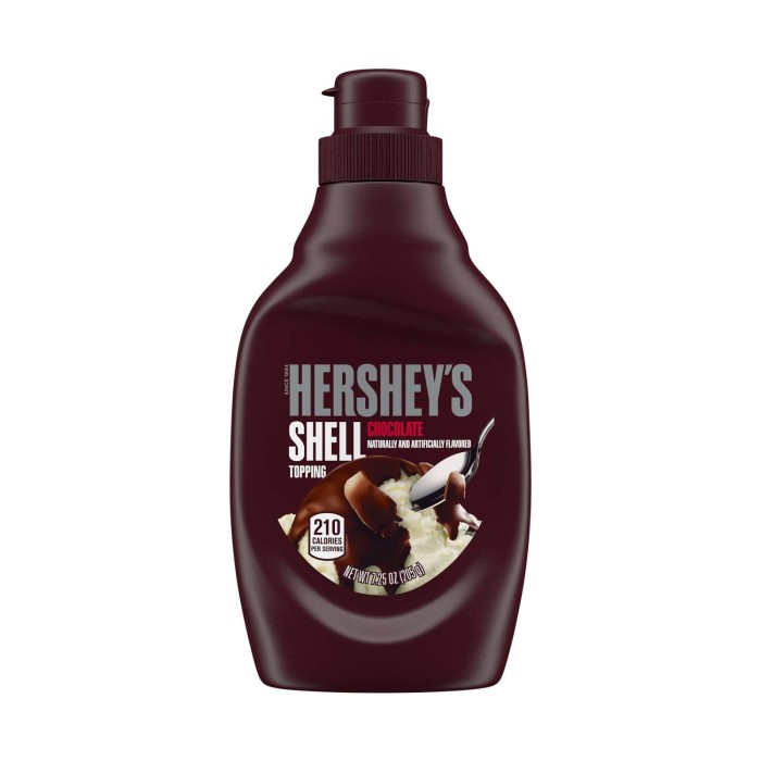 

Ready stock Hershey's Shell Topping Chocolate Bottle 205g