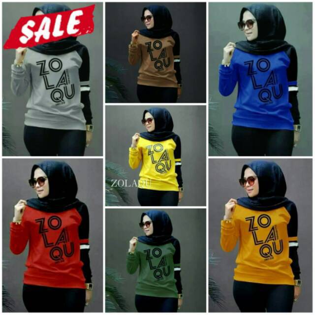 (terlaris dan termurah) KAOS ZOLAQU KW