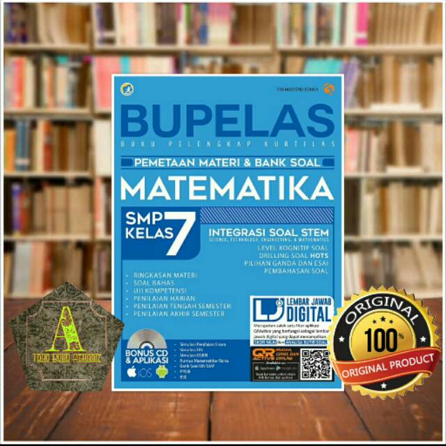 Buku Bupelas Matematika Smp Kelas 7 Shopee Indonesia