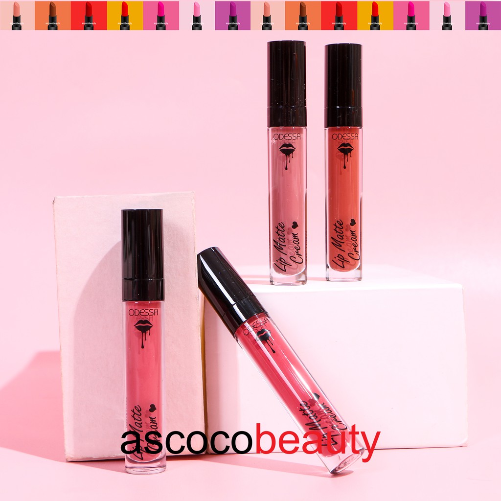 ODESSA Lip Matte Cream OMC [Matte] ✰ ascocobeauty ✰