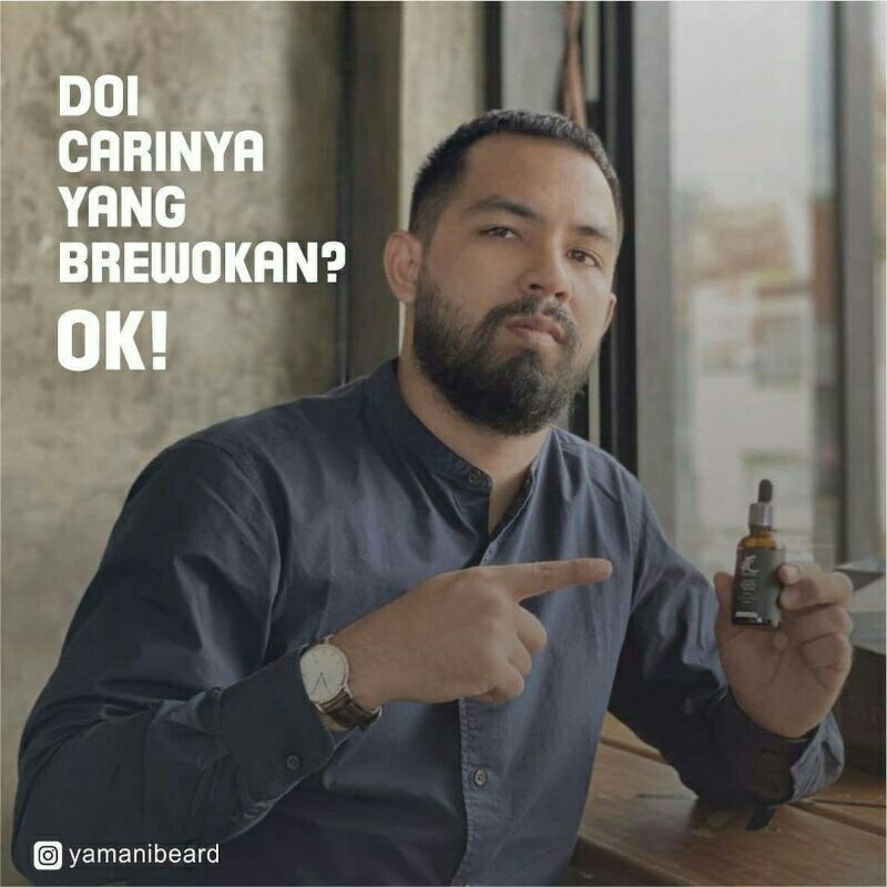 PENUMBUH RAMBUT DAN BREWOK YAMANI BEARD SERUM