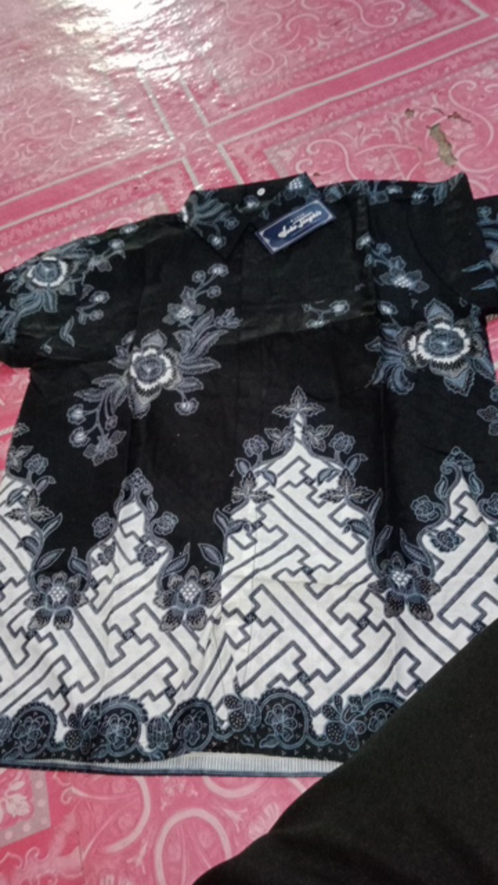Size M L Xl Xxl Xxxl Bswart Batik Hrb026 Kenongo Hem Pendek Padi Pekalongan M L Xl Batik Pria Murah