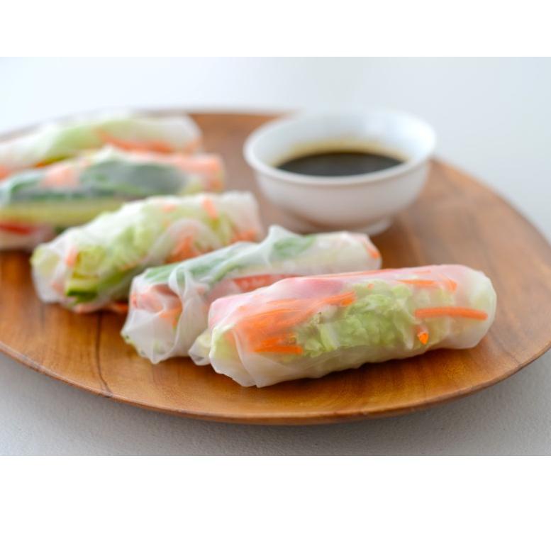 

☂ 400gr Kulit Lumpia / Vietnam Rice Paper diameter 22 cm - - 1 Pack - BIRU + Packing Dus + Buble ✽