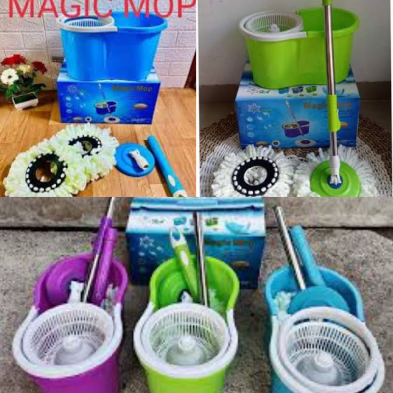 Perabot Rumah Tangga Perlengkapan Rumah Magip Mop Alat Pel