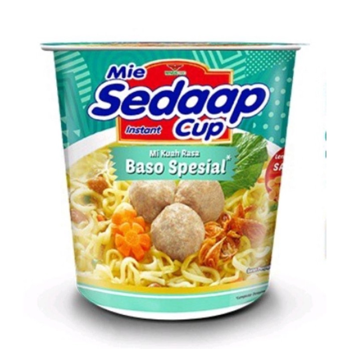 

sedaap mie instan cup bakso special 70 gr