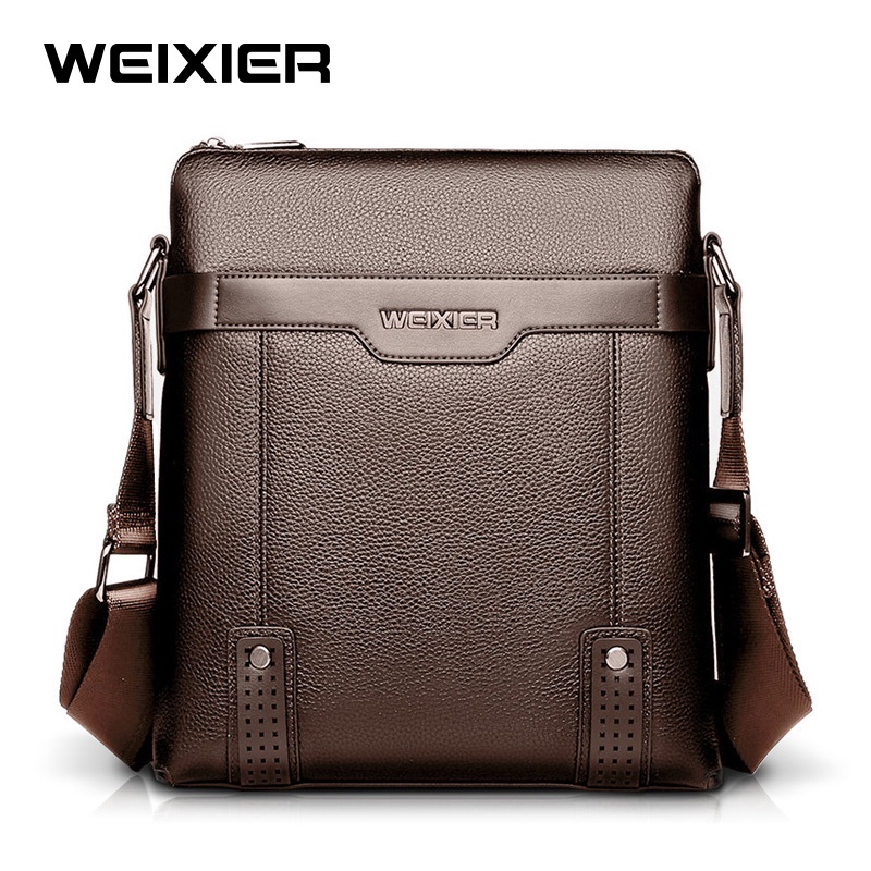 WEIXIER 18067 Tas Selempang Pria Kulit Sling Bag Premium WK-SBY