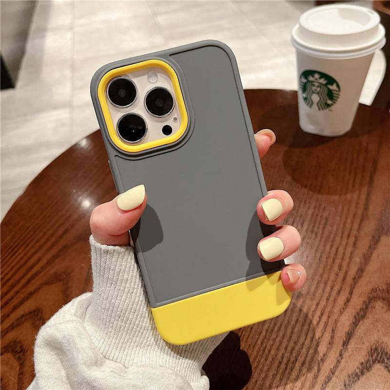 Casing Armor Shockproof Warna Campur Untuk iPhone 6 6s 7 8 Plus SE 2020 2022 SE2 SE3 Bumper