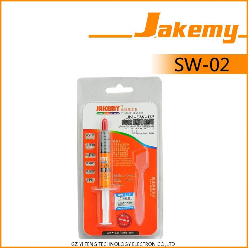 Jakemy High Quality Thermal Grease Computer - JM-SW-02 Original