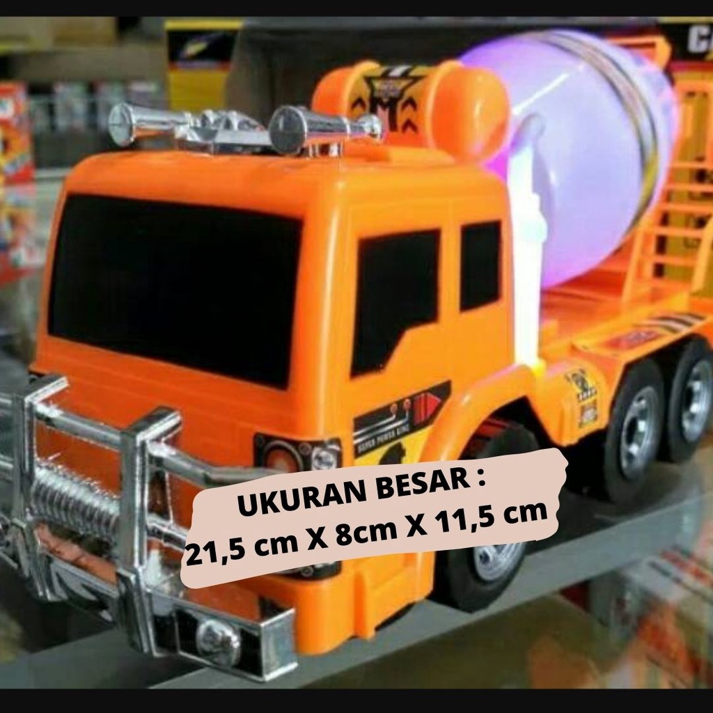 Mainan Mobil Pemadam Kebakaran POLISI - Fire Truck Bump &amp; Go | Mobil Baterai Berlampu Dan Bersuara