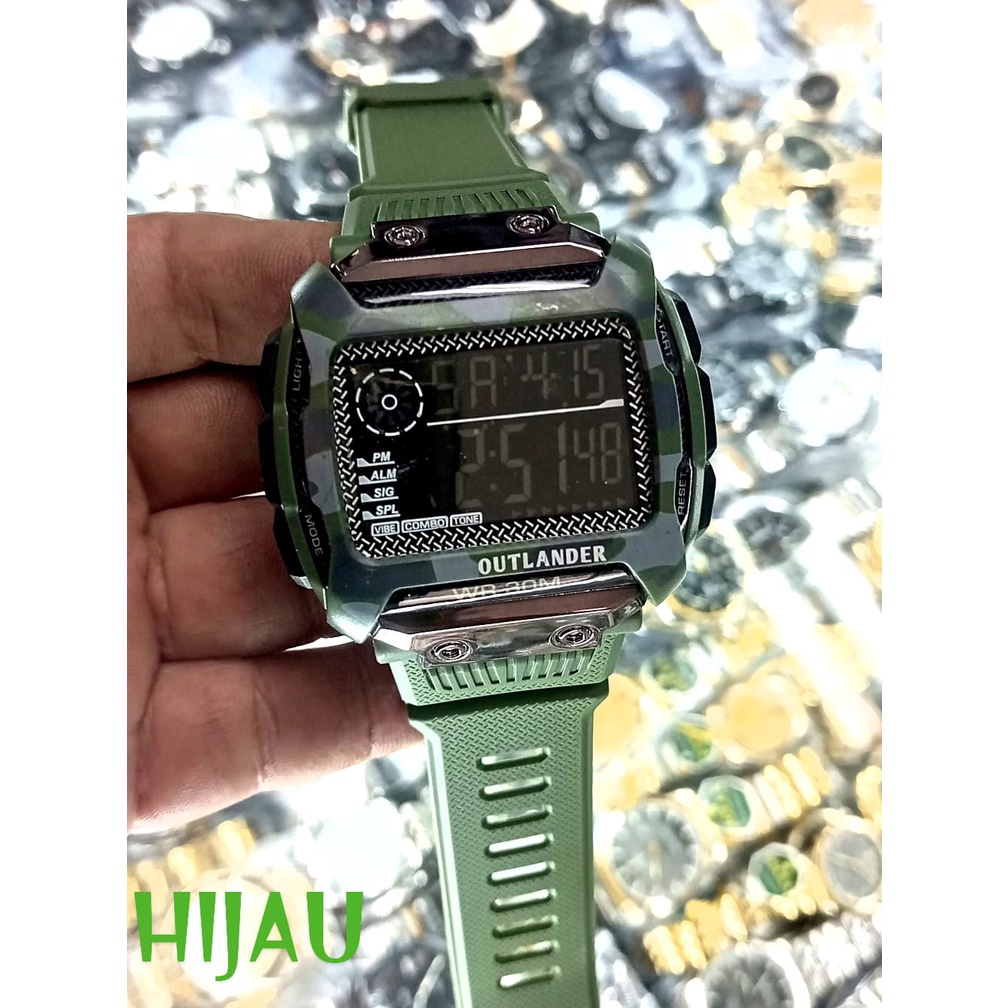 [NEW PRODUK] Jam Tangan Pria Original Tahan Air | Jam Tangan Cowok Keren OUTLANDER 2022 KOTAK terbaru/Terlari/Termurah