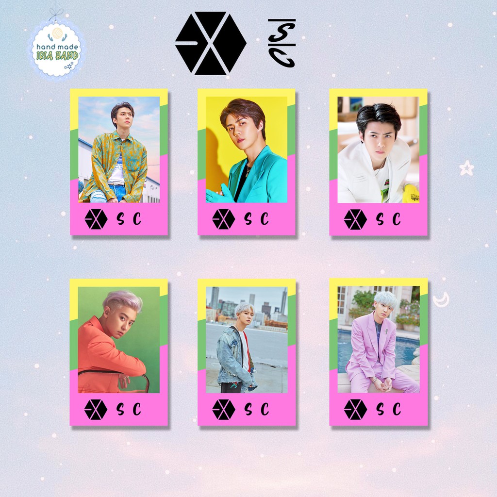Polaroid / Photocard EXO - SC Sehun Chanyeol - What a Life Album