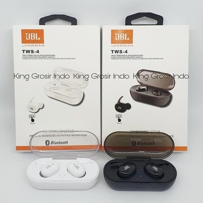 JBL TWS4 Headset Bluetooth , Wireless Earphone JBL TWS 4 , JBL TWS-4