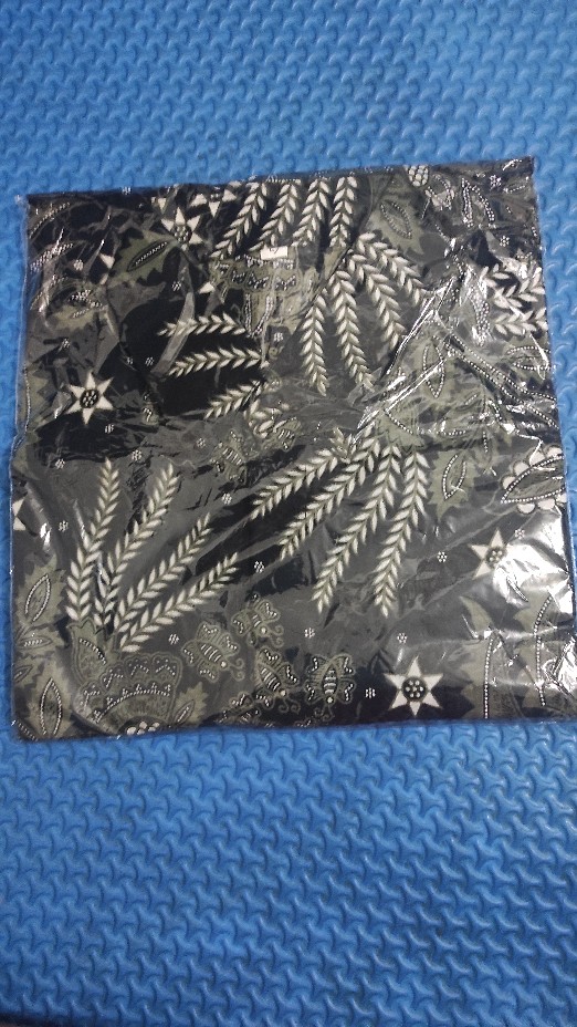 Kemeja Batik Pria Lengan Pendek Size M L Xl Xxl Bswart Batik Hrb026 Kenongo Hem Panjang Padi Kenongo