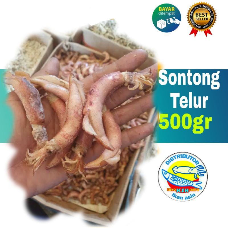 

Ikan asin Sontong telur-500gram
