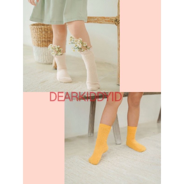BohoBaby ALICE SOCK / RUFFLE SOCK / BOW SOCK Boho Panna Socks Kaos Kaki BohoPanna Bayi/ Ruffle Socks