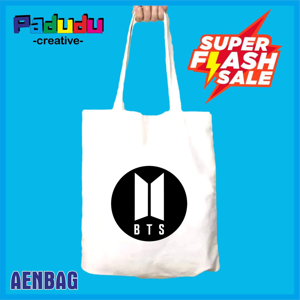 Totebag Logo BTS Bangtan Army