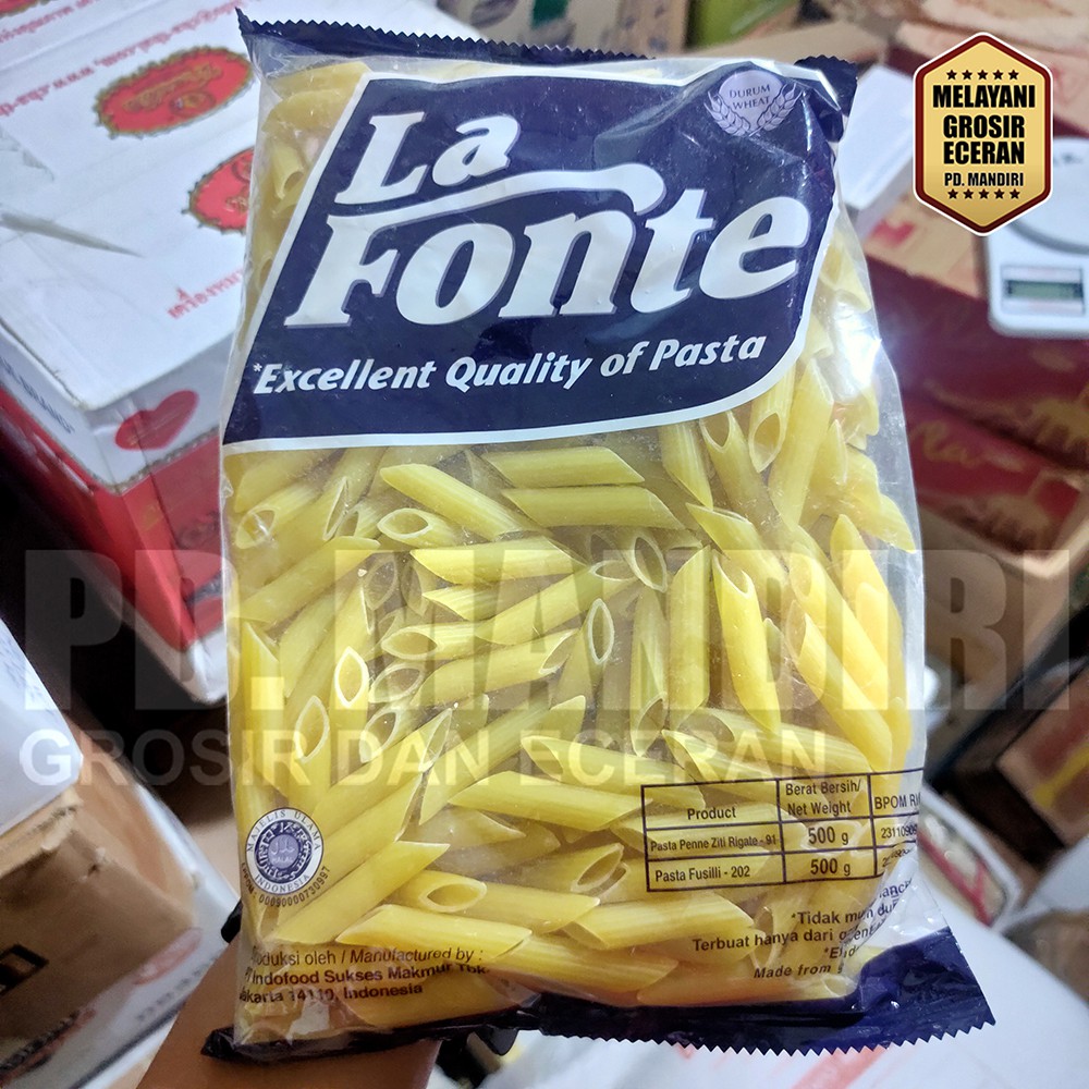 

LA FONTE PENNE 500 GR