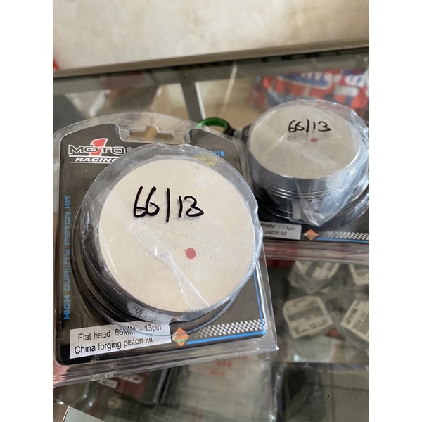 PISTON MOTO1 66 PEN 13 FORGED