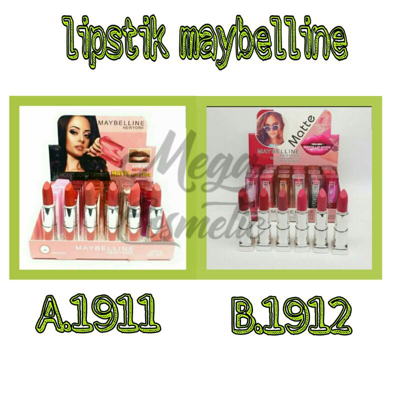 [PER BOX] LIPSTIK REVLON MATTE / Lipstik revlon H/s 606