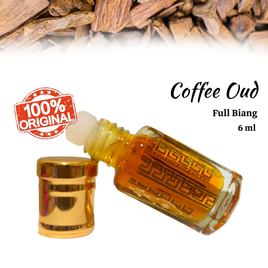 Parfum Saudi Coffee Oud Full Biang 6ml dan 3 ml Aroma Saudi Exclusive