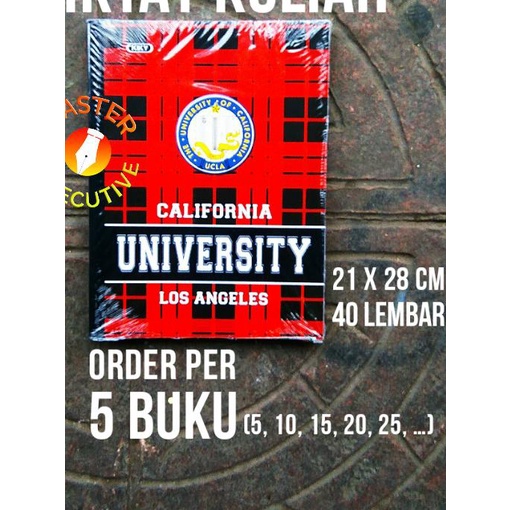 

♪ Kiky Buku Tulis Sekolah Diktat Kuliah 40 Lbr / Kampus University ✵