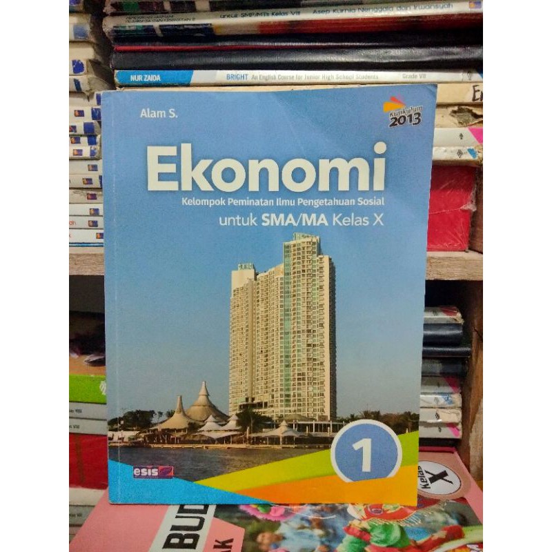 BUKU EKONOMI KELAS 1/10/X SMA ERLANGGA/ESIS