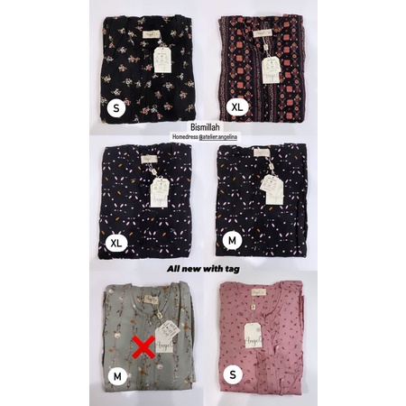 Atelier Angelina homedress / daster atelier angelina