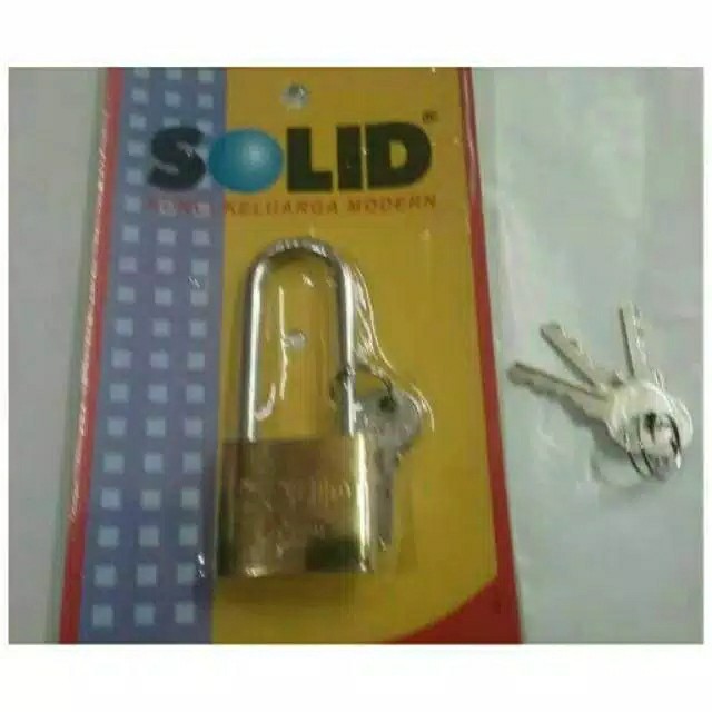 Gembok Solid 40mm Panjang, Kunci Pintu, Motor & Pagar